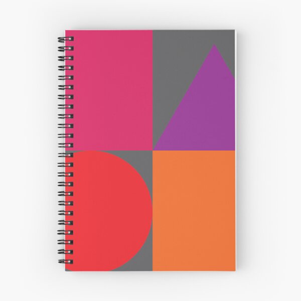 Item preview, Color blocks in hot colors on gray designed and sold by HelenDBVickers.