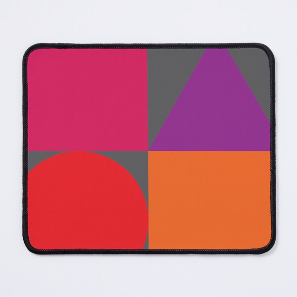 Item preview, Color blocks in hot colors on gray designed and sold by HelenDBVickers.