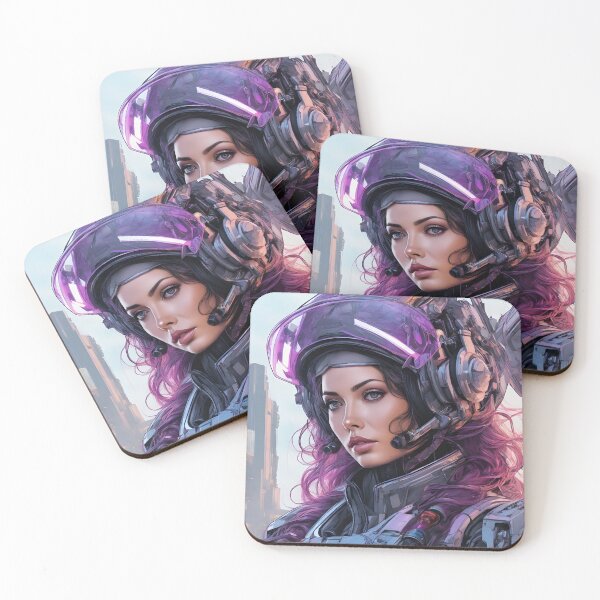 Item preview, Violet Visions, Mech Metropolis designed and sold by designsbyflo.