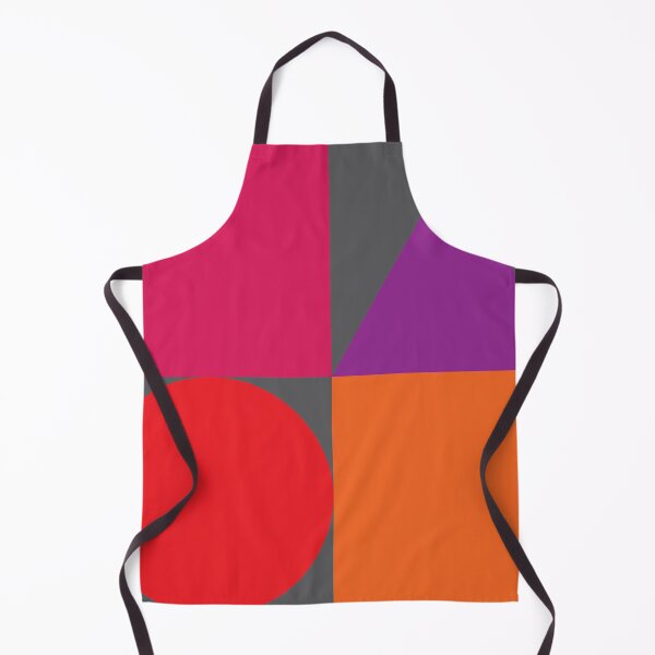 Item preview, Color blocks in hot colors on gray designed and sold by HelenDBVickers.