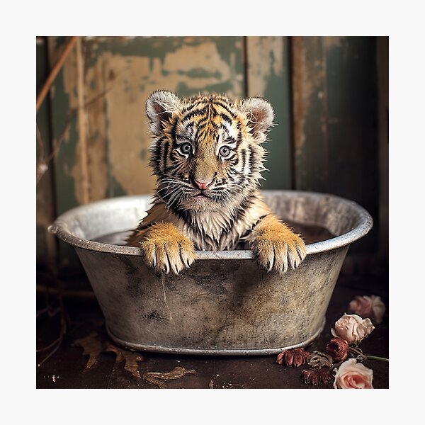 These Tiger Cubs Taking A Bubble Bath Are Going To Make Your Day