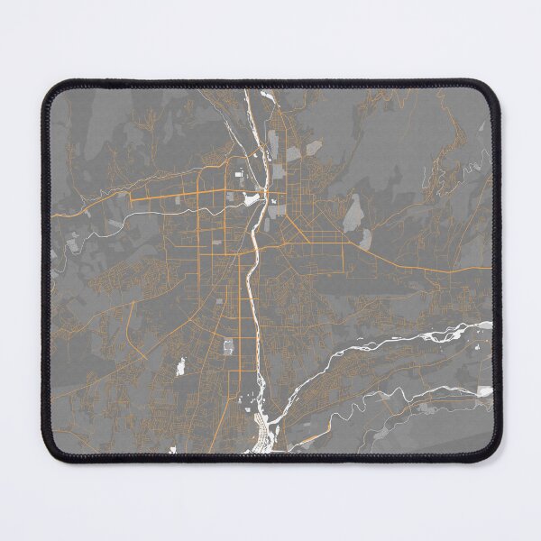 Item preview, Dushanbe City Map of Tajikistan - Bauhaus designed and sold by deMAP.