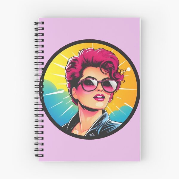 Item preview, Colorful retro 80s stylo look designed and sold by Stickerlion.