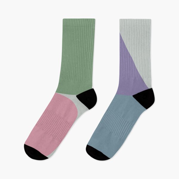 Item preview, Color blocks in muted colors on light gray designed and sold by HelenDBVickers.