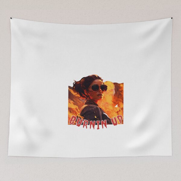 Item preview, Burnin Up Woman designed and sold by RiptideShirt.
