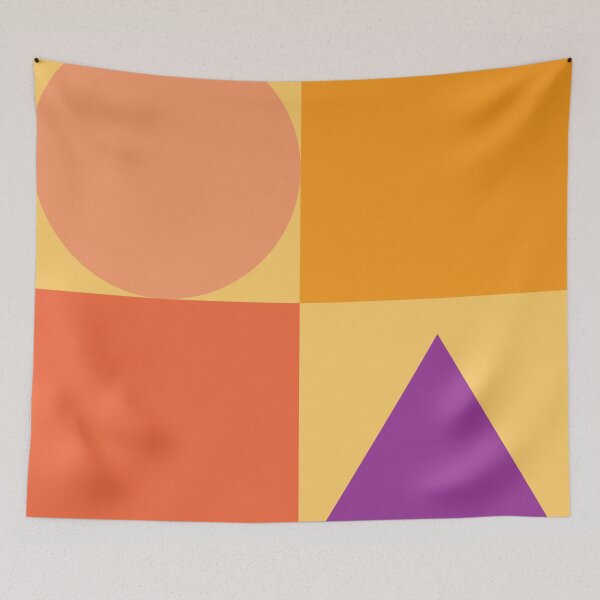 Item preview, Color blocks in warm colors  designed and sold by HelenDBVickers.