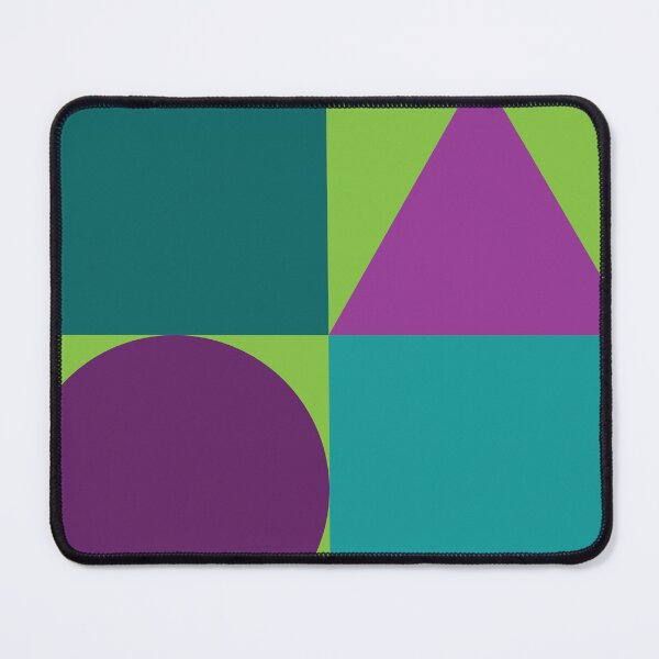 Item preview, Color blocks in greens and purple colors designed and sold by HelenDBVickers.