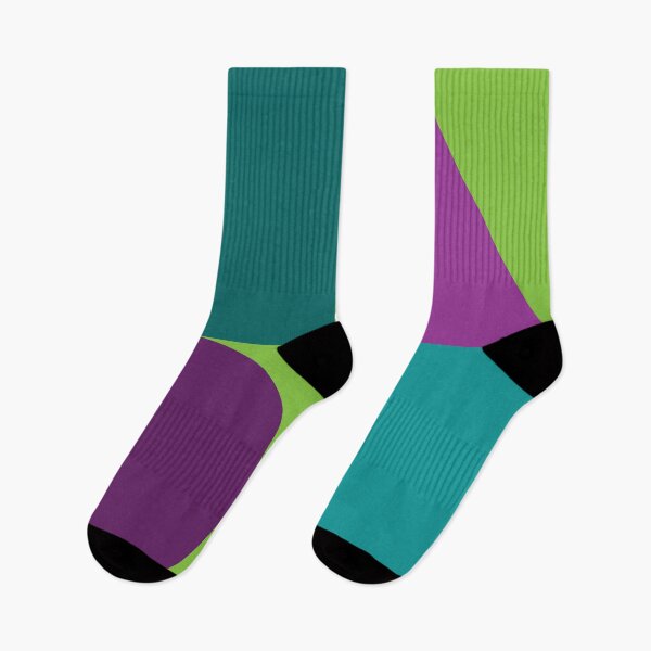 Item preview, Color blocks in greens and purple colors  designed and sold by HelenDBVickers.