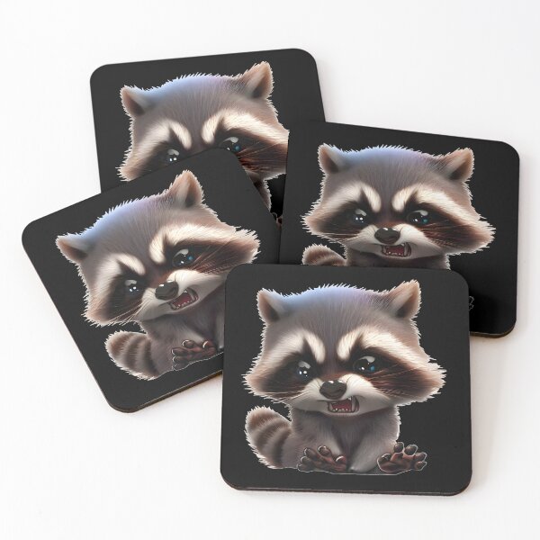 Item preview, This Raccoon is angry! designed and sold by UrbanPrts.
