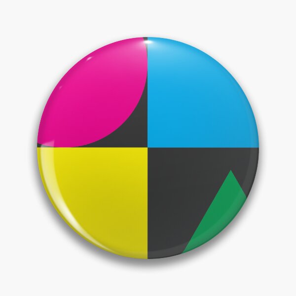 Item preview, Color blocks in process colors, CMYK designed and sold by HelenDBVickers.
