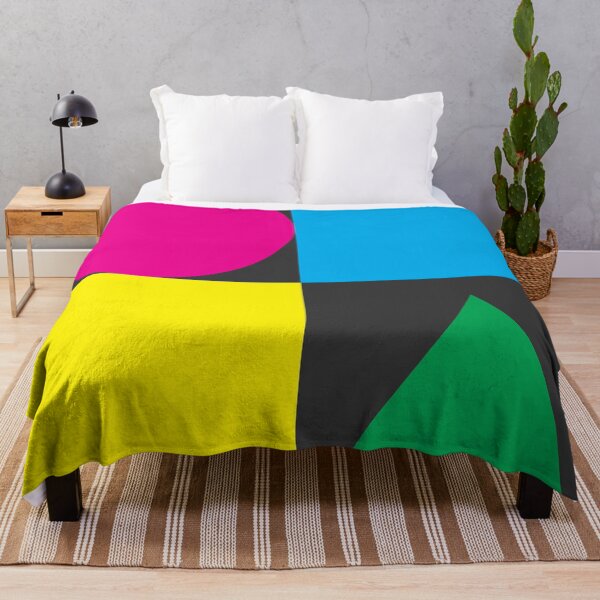 Item preview, Color blocks in process colors, CMYK designed and sold by HelenDBVickers.