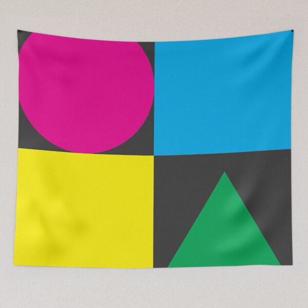 Item preview, Color blocks in process colors, CMYK designed and sold by HelenDBVickers.