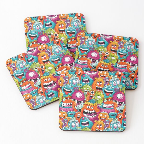 Item preview, The Big Monster Crush Halloween Party designed and sold by 89BLACK.