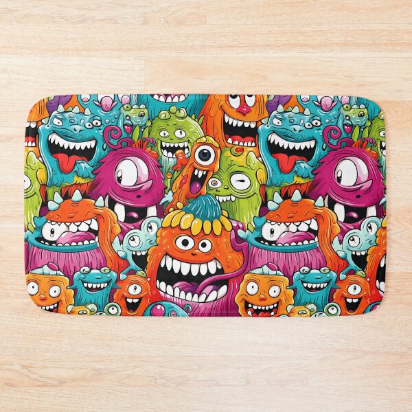 Item preview, The Big Monster Crush Halloween Party designed and sold by 89BLACK.