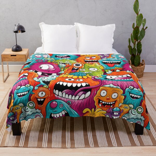 Item preview, The Big Monster Crush Halloween Party designed and sold by 89BLACK.