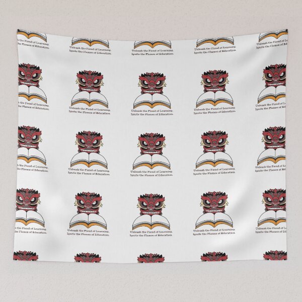 Item preview, The Fiend Design - Bold and Expressive Art - Redbubble designed and sold by zeddy-store.