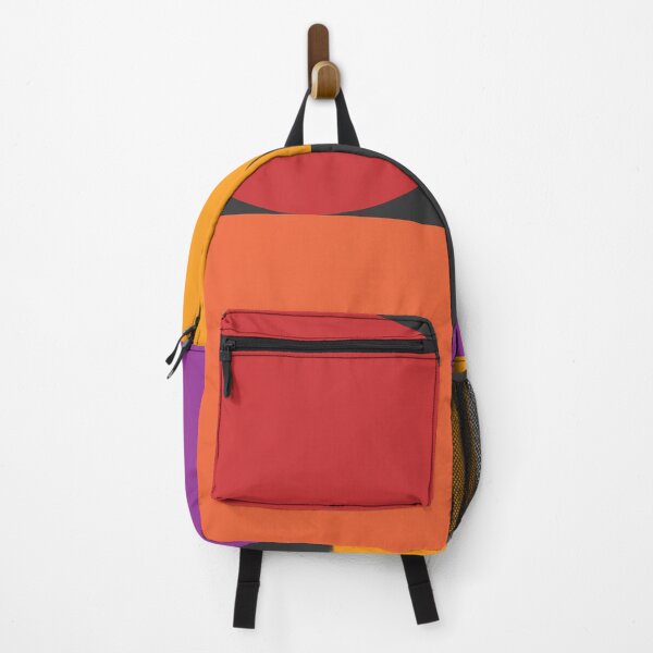 Item preview, Color blocks in warm colors on dark gray designed and sold by HelenDBVickers.