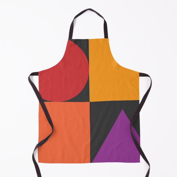 Item preview, Color blocks in warm colors on dark gray designed and sold by HelenDBVickers.