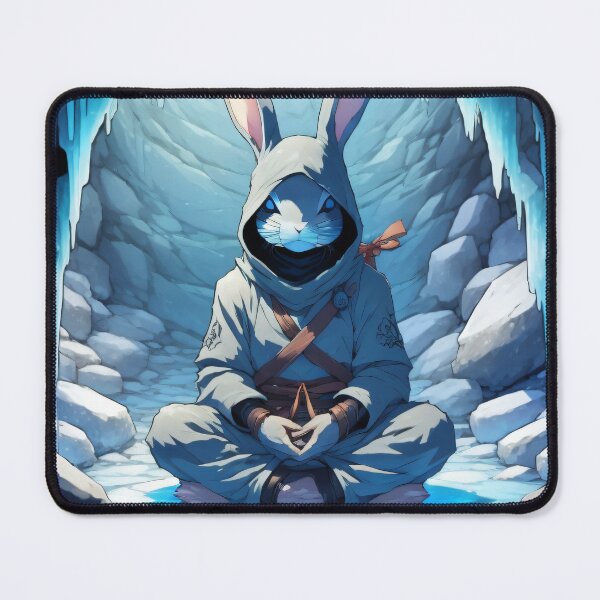 Item preview, Ninja Rabbit Meditating designed and sold by Ac3k.