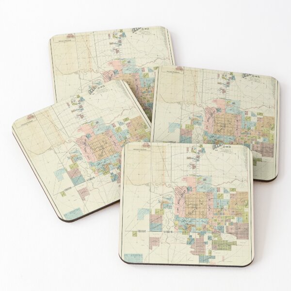 Item preview, Vintage Map of Ogden UT (1891) designed and sold by BravuraMedia.