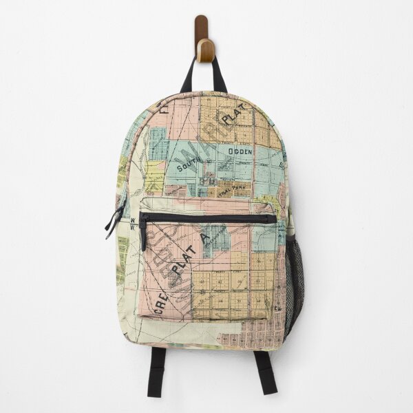Item preview, Vintage Map of Ogden UT (1891) designed and sold by BravuraMedia.