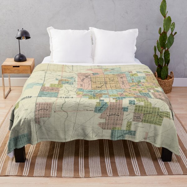 Item preview, Vintage Map of Ogden UT (1891) designed and sold by BravuraMedia.