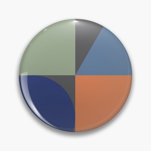 Item preview, Color blocks in neutral colors on gray designed and sold by HelenDBVickers.