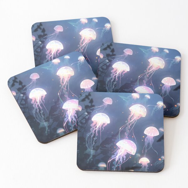 Item preview, Jellyfish in the Blue designed and sold by Carmillai.