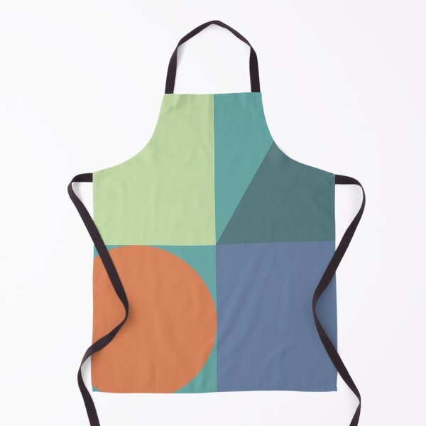 Item preview, Color blocks in soft colors on soft teal designed and sold by HelenDBVickers.