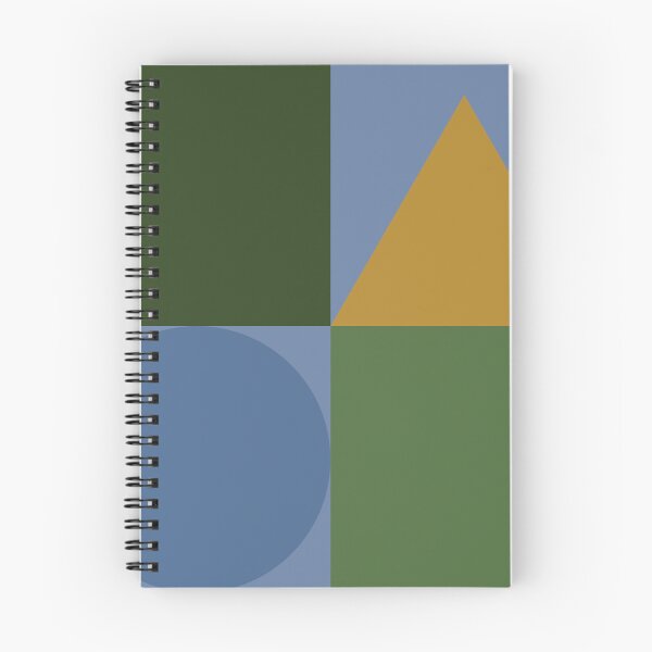 Item preview, Color blocks in rich colors on dusty blue designed and sold by HelenDBVickers.