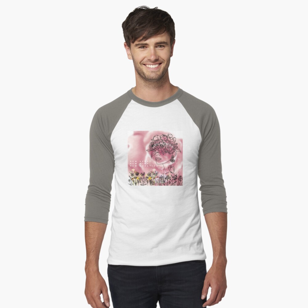 Item preview, Baseball ¾ Sleeve T-Shirt designed and sold by BumbleBrush23.
