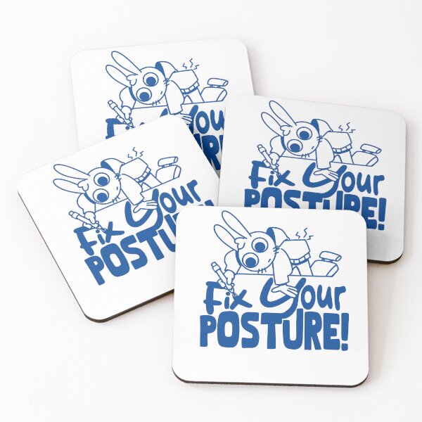 Item preview, FIX YOUR POSTURE artist sticker for them cool Artist people designed and sold by StickrBoy.