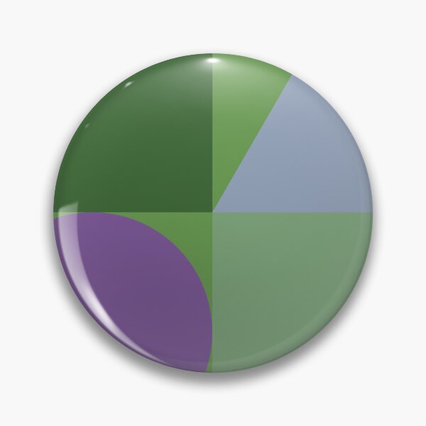 Item preview, Color blocks in greens and purple designed and sold by HelenDBVickers.