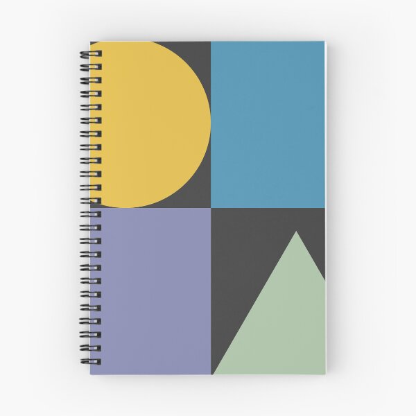 Item preview, Color blocks in soft neutral colors on dark gray designed and sold by HelenDBVickers.