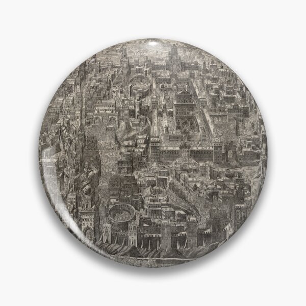 Item preview, Vintage Map of Jerusalem Israel (1835) designed and sold by BravuraMedia.
