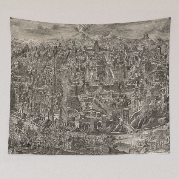 Item preview, Vintage Map of Jerusalem Israel (1835) designed and sold by BravuraMedia.