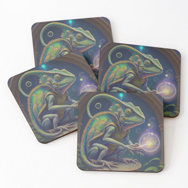Item preview, Trippy chameleon  designed and sold by Ac3k.
