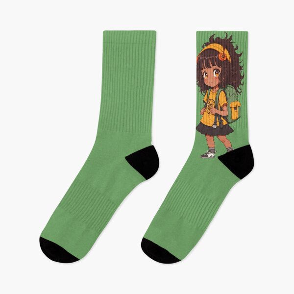 Item preview, Back to school. Little Schoolgirl designed and sold by CatCoconut-Art.