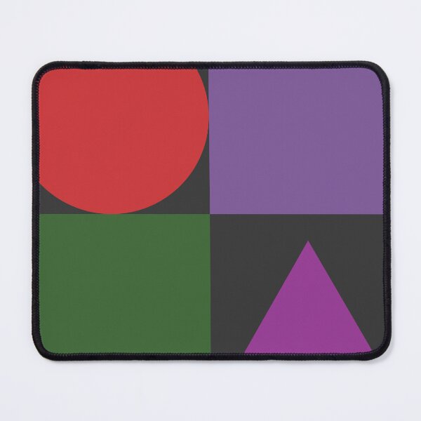 Item preview, Color blocks in warm colors on dark gray designed and sold by HelenDBVickers.