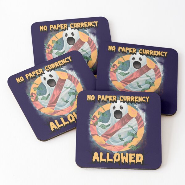 Item preview, No Paper Currency Allowed Ghost designed and sold by HaileyLow.