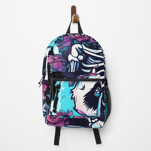 Item preview, Enchanting Panda Skeleton amidst Curious Florals designed and sold by Mechanical-Artt.