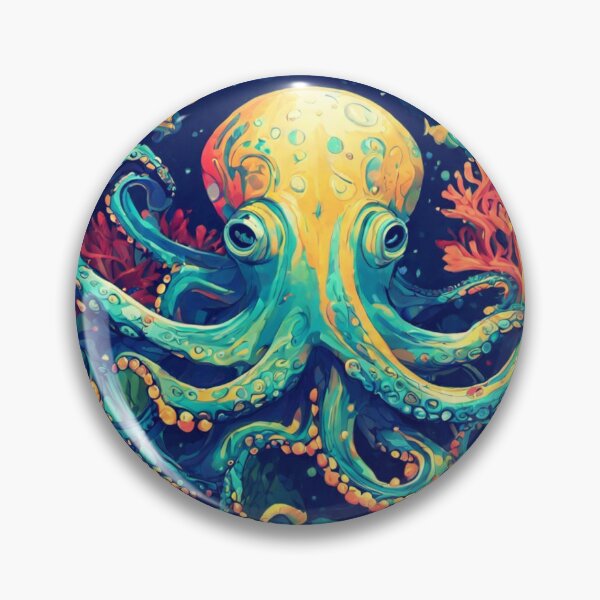 Artikelvorschau, Oktopus-Kopffüßer entworfen und verkauft von gillys.