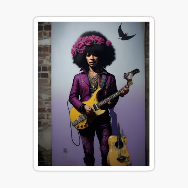 Artikel-Vorschau von Jimi Hendrix-Bild, designt und verkauft von Abyssus-art.