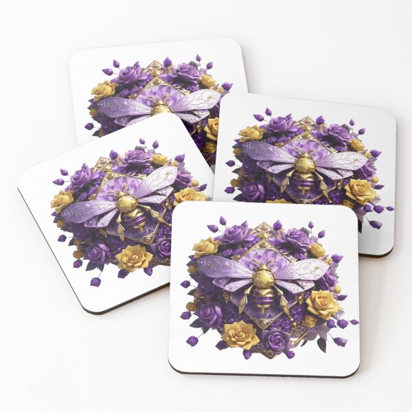 Item preview, Purple Crystal Bumblebee designed and sold by tankuss.