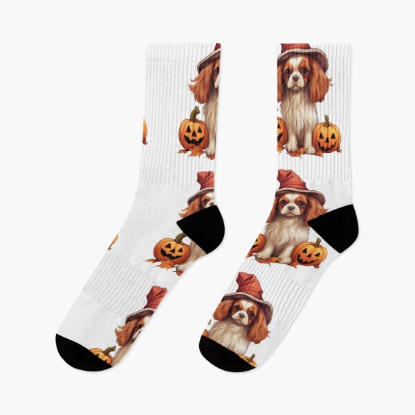 Item preview, Halloween spaniel dog designed and sold by PawsandPages.