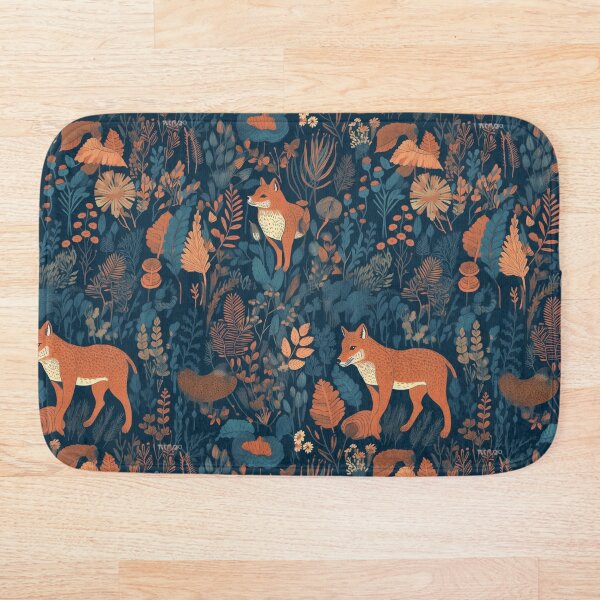 Item preview, Twilight Tails Orange Fox in the Coolness of the Forest designed and sold by MuseMavenDesign.