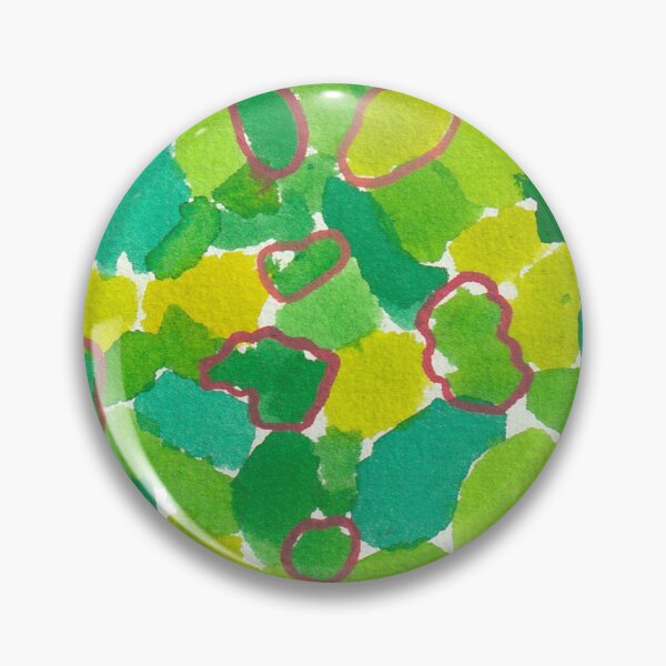 Item preview, green blobs designed and sold by Dash Harrington.