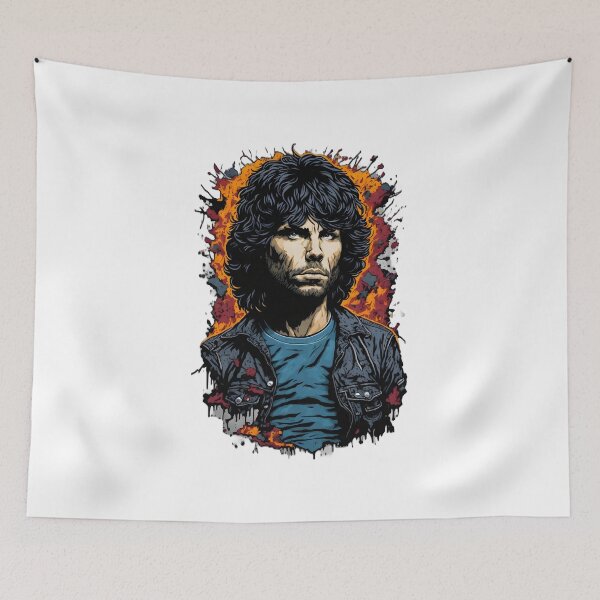 Artikelvorschau, Jim Morrison-Bild entworfen und verkauft von Abyssus-art.