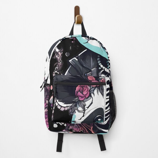 Item preview, Chilling Panda Creepypasta amidst Haunting Florals designed and sold by Mechanical-Artt.