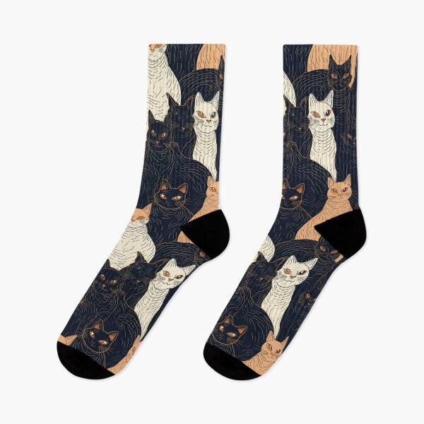 Item preview, Quirky Kitty Crew designed and sold by MuseMavenDesign.